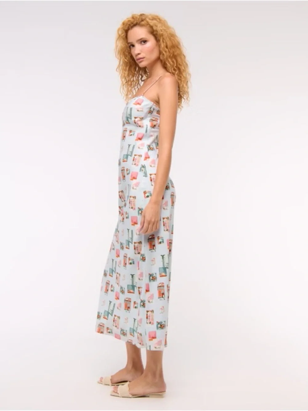 NWT - The A&F Julia Slip Maxi Dress - XL Petite